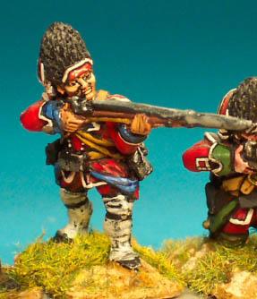 FIB44 Grenadier Company, Fur Covered Mitre Cap, Standing Firing (1 Figure)
