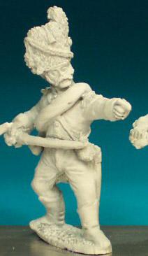 FN125 Officer - Grenadier Officer Standing Pointing, Surtout And Bearskin (1 Figure)