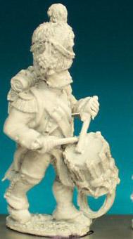 FN149 Chasseur Drummer - Advancing, Full Dress And Bearskin (1 Figure)