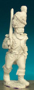 FN176 Officer - Grenadier Officer Marching, In Bearskin (1 Figure)