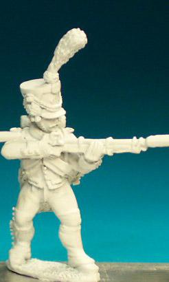 FN228 Voltigeur / Grenadier - Full Dress Pre 1812 - Standing Firing, Shako (1 Figure)