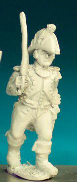 FN269 Officer - Regulation Dress Pre 1812 - Fusilier Officer In Regulation Dress And Bicorn, Marching (1 figure)