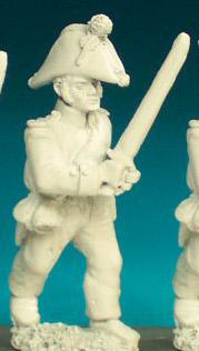 FN275 Pre 1812 - Officer In Campaign Dress And Bicorn, Advancing (1 figure)