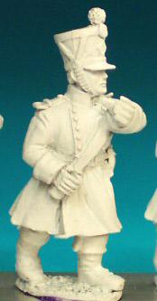 FN285 Standard Bearer - Pre 1812 - Greatcoat And Shako (1 Figure)