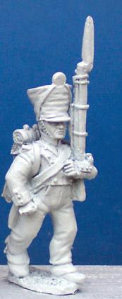 FN3 Fusilier (1812-1815) - Marching, Campaign Dress, Weather Proof Shako (1 Figure)