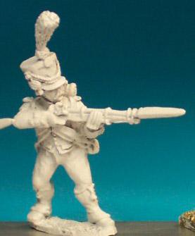FN341 Shako With Upright Plume, Post 1806 - Carabinier/Voltigeur Standing Firing (1 Figure)