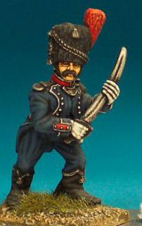 FN370 Carabinier Officer In Bearskin - Officer Holding Sabre (1 Figure)