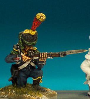 FN378 Voltigeur In Colpack - Kneeling Firing (1 Figure)