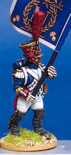 FN395 Fusilier Grenadier - In Full Dress - Fanion Bearer (1 Figure)