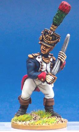 FN408 Fusilier Chasseur - In Full Dress - Junior Officer (1 Figure)