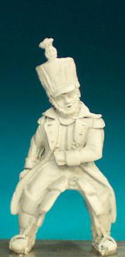 FN84 Mounted Officer (1812-1815) - In Greatcoat And Shako (Tufted Round Pom Pon) (1 figure)