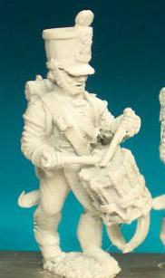 FN91 Fusilier Drummer (1812-1815) - In Full Dress, Playing (1 Figure)