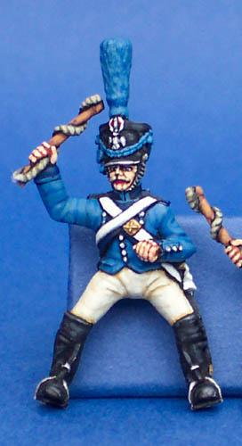 FNA33 French Line Driver In Shako (1807-1812), Whip Raised (1 Figure)