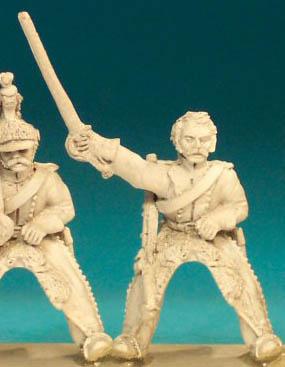 FNC42 Dragoon - Post 1812 - Trooper, Sabre Outstretched, Bareheaded (1 Figure)
