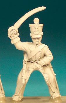 FNC67 Chasseur A Cheval Post 1812 - Trooper, Sabre Up (1 Figure)