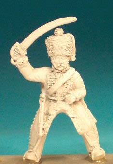FNC79 Hussar Pre 1812 - Elite Company, Sabre Up (1 Figure)