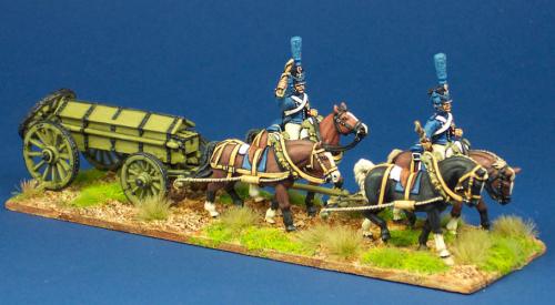 FNSET8 French Caisson Set - Line artillery Caisson set 1807 to 1812