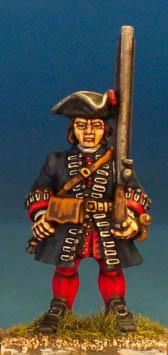 FS21 French / Swiss Guard Standing Shouldered Musket (1 Figure)