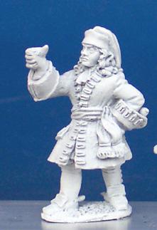 FSC40 Dismounted Dragoon Command - Standard Bearer (1 Figure)