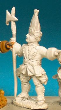 GA21 Grenadier Sergeant. Standing With Halberd (1 Figure)