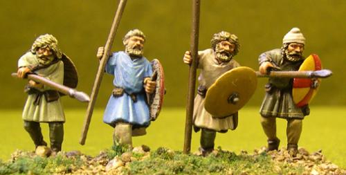 GET06 Saxon/Germanic Warriors (4 Figures) (4 Figures)