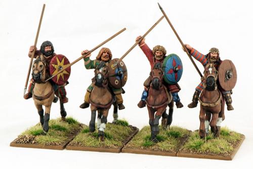 GETC01 Mounted Germanic Warriors, bareheaded (4)