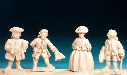 GP3 18th Century Aristocrats (4 Figures)