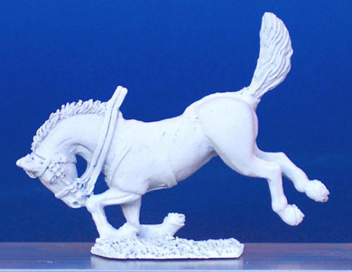 HV9 Heavy Cavalry Horse - Falling Wounded Horse (1 horse)
