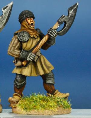 HW57 Infantryman With Bardiche - Livery Tunic & Helmet Of Plates (1 Figure)