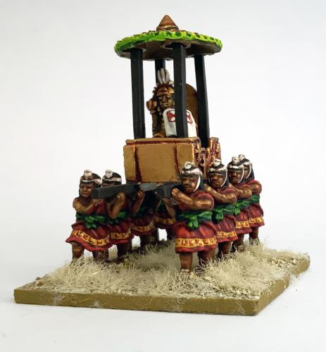 INBG001 Inca Sapa and Litter (12 Figures, 1 Litter)