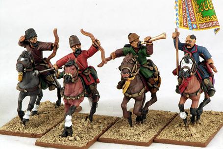 ISC06 Turkic Horse Archer Command (Turcoman) (4 Figures)