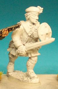 JA10 Advancing With Broadsword (1 Figure)
