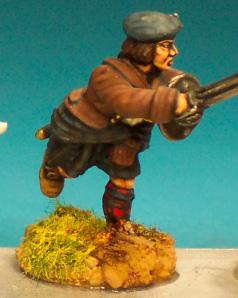 JA11 Charging With Broadsword, In Jacket & Plaid (1 Figure)