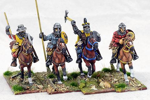 LCC17 Teutonic Order Light Cavalry Command (4 Figures)