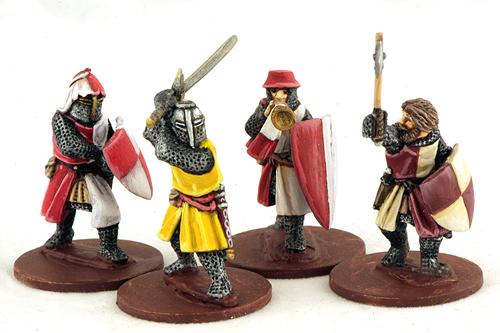 LCF05 Crusading Foot Knights Two (Command) (4)