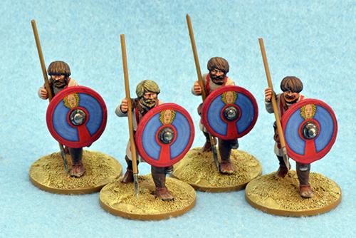 LR13 Late Roman Infantry (4 Figures)