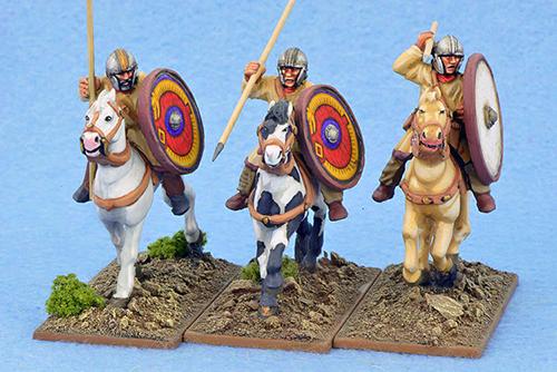 LRC11 Late Roman Unarmoured Cavalry (Helmets) (3)