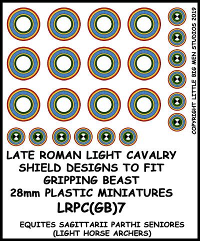 LRPC(GB)7 Late Roman Light Cavalry Shield Transfers
