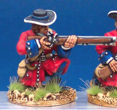 LS8 Flintlock Musketeer - Kneeling Firing (1 Figure)