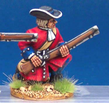 LS9 Flintlock Musketeer - Kneeling At Ready (1 Figure)