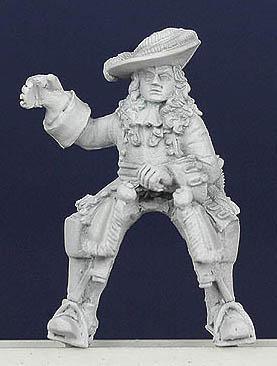LSC20 Cavalry Command - Standard Bearer Wearing Back & Breast Plate (1 Figure)