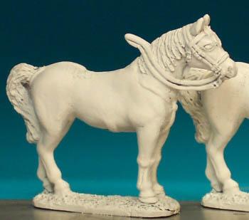 LT1A Light Cavalry Horse - Standing, Head Up (1 horse)