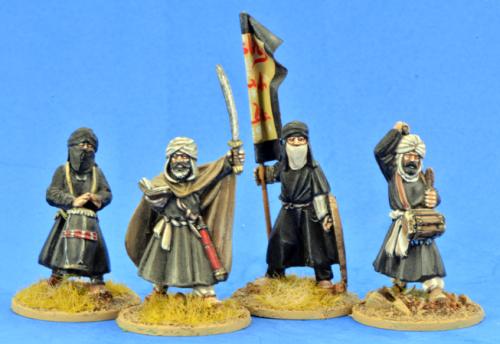 MOR04 Moorish Command (4 Figures)