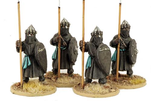 MOR17 Moorish Elite Guard (Ben Yusef's Black Guard) (4 Figures)