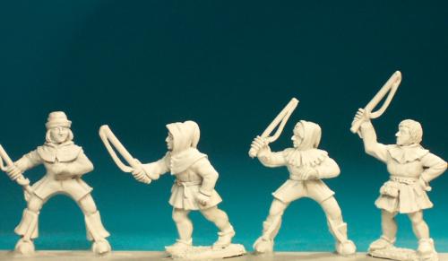 MPK6 Medieval Wagon Drivers Set (4 Figures)