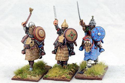 MSC02 Timurid Officers (3 Figures)