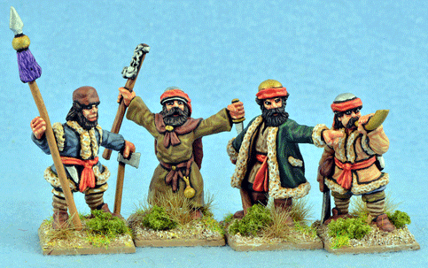 MSI07 Afghan Foot Command (4 figures)