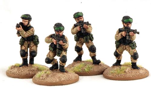 MoFo 1.7 US Delta Force Fire Team (4 Figures)