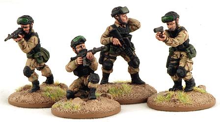 MoFo 1.8 US Delta Force Leaders & Snipers (4)