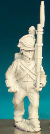 NN17 Belgian Infantryman - Centre Company Marching (1 Figure)